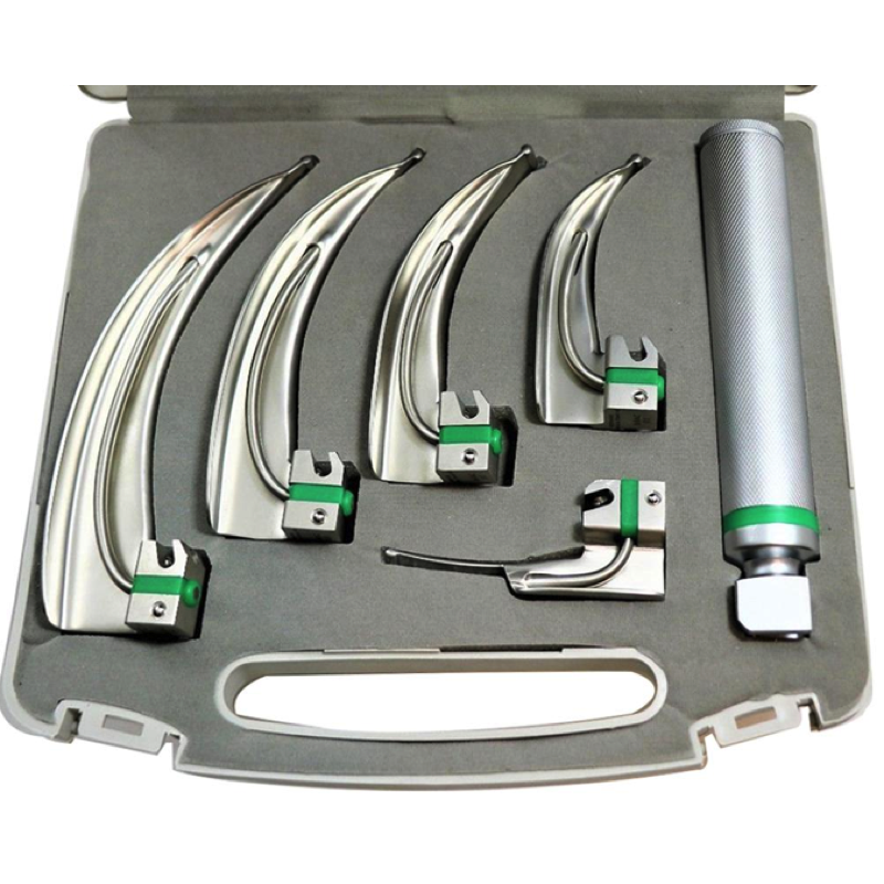 Fiber Optic Macintosch Laryngoscope Set